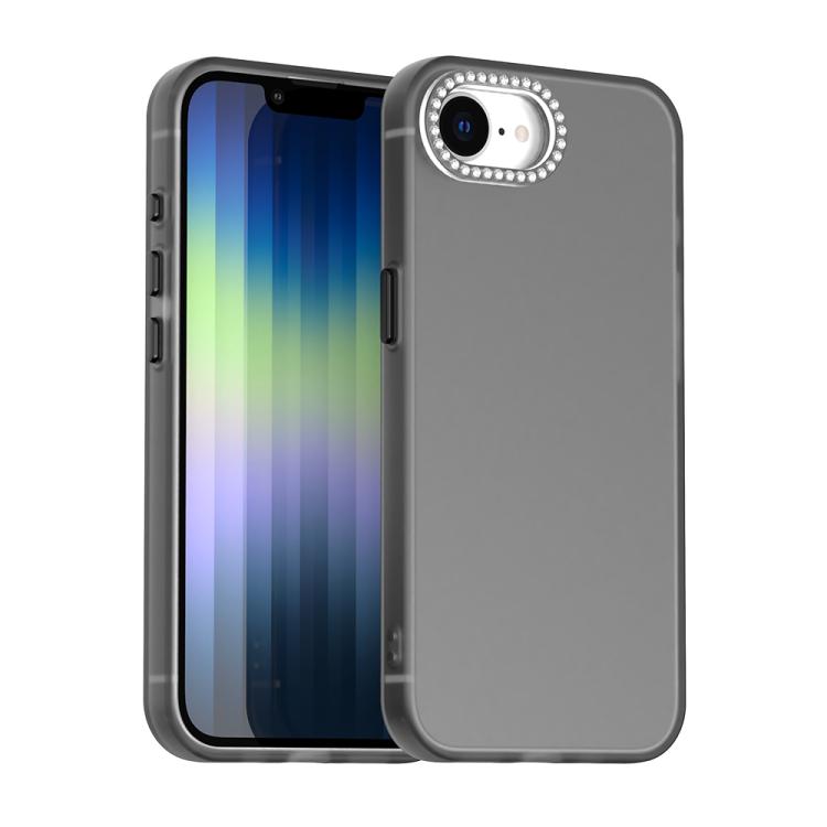 Candy Diamond Frosted PC Hybrid TPU Phone Case, For iPhone 16e, For iPhone 16 Pro, For iPhone 16 Plus