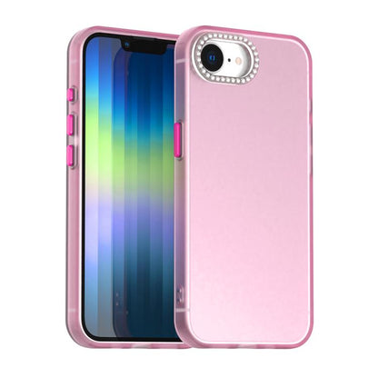 Candy Diamond Frosted PC Hybrid TPU Phone Case, For iPhone 16e, For iPhone 16 Pro, For iPhone 16 Plus