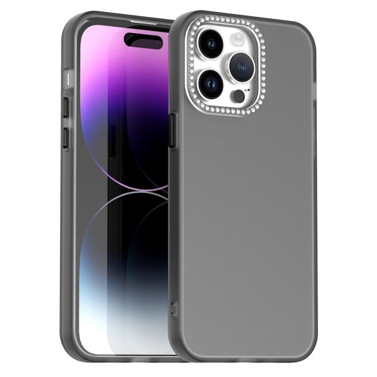 Candy Diamond Frosted PC Hybrid TPU Phone Case, For iPhone 15 Plus, For iPhone 14 Plus, For iPhone 14 Pro Max