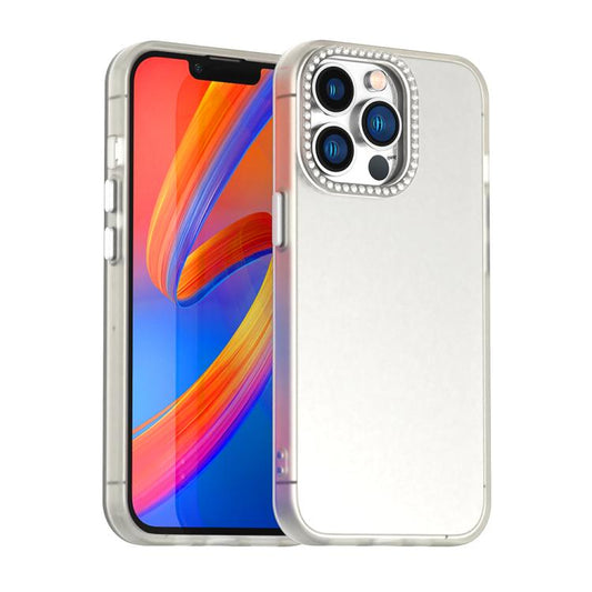 Candy Diamond Frosted PC Hybrid TPU Phone Case, For iPhone 13 Pro, For iPhone 12, For iPhone 12 Pro