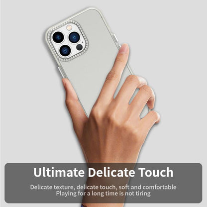 Candy Diamond Frosted PC Hybrid TPU Phone Case, For iPhone 13 Pro, For iPhone 12, For iPhone 12 Pro