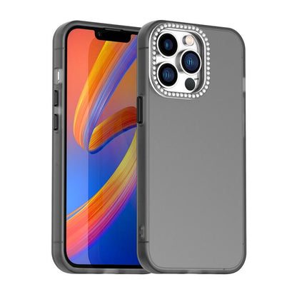 Candy Diamond Frosted PC Hybrid TPU Phone Case, For iPhone 13 Pro, For iPhone 12, For iPhone 12 Pro