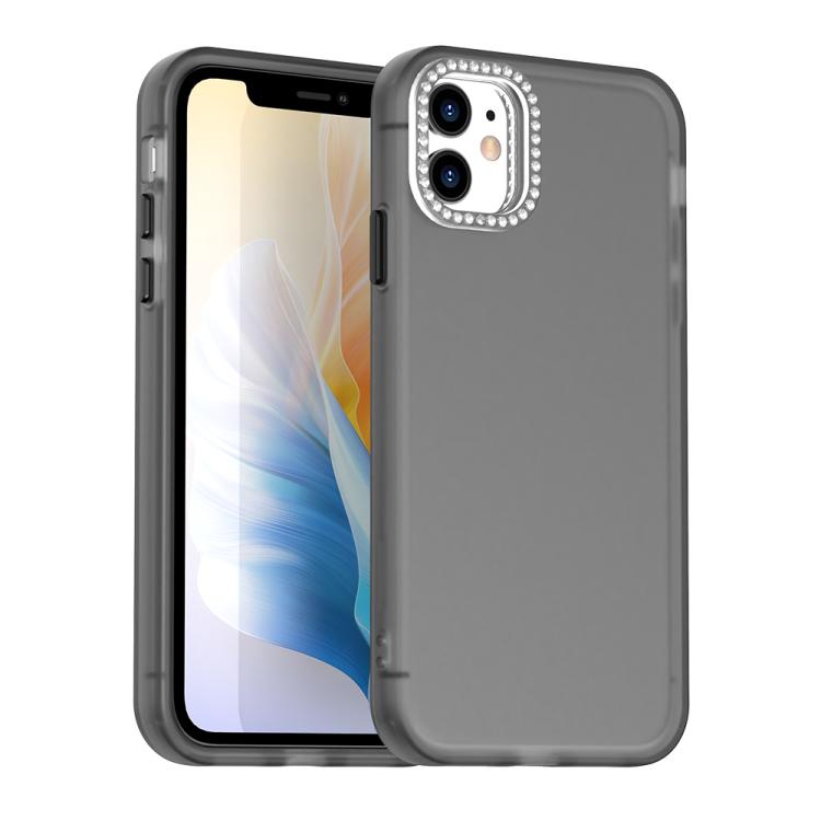 Candy Diamond Frosted PC Hybrid TPU Phone Case, For iPhone 11, For iPhone 11 Pro