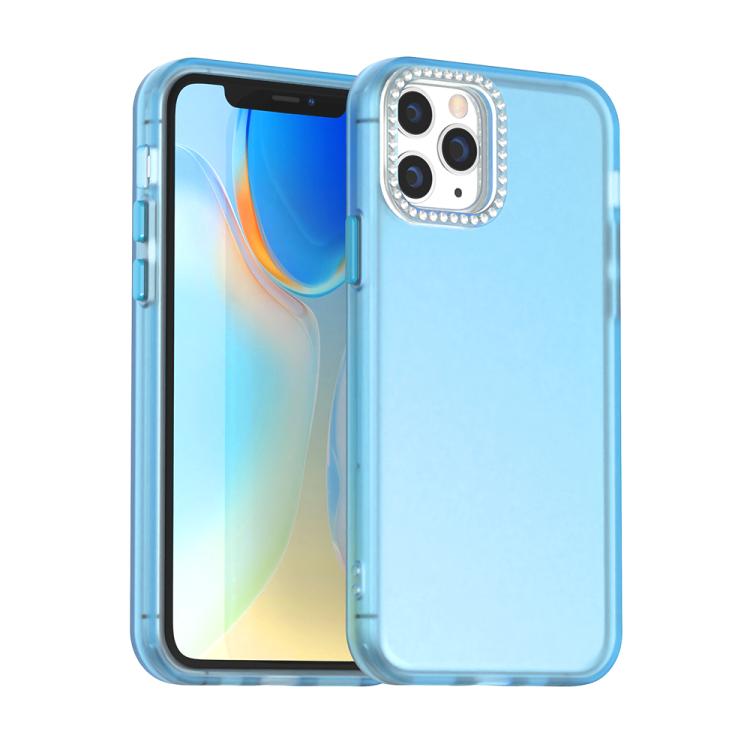 Candy Diamond Frosted PC Hybrid TPU Phone Case, For iPhone 11, For iPhone 11 Pro