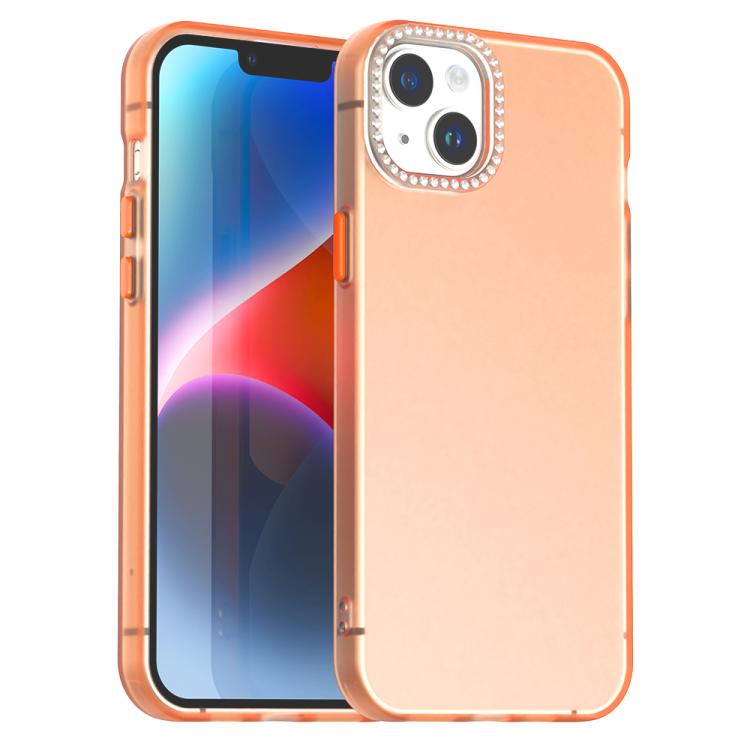 Candy Diamond Frosted PC Hybrid TPU Phone Case, For iPhone 15 Plus, For iPhone 14 Plus, For iPhone 14 Pro Max