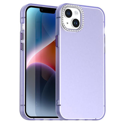 Candy Diamond Frosted PC Hybrid TPU Phone Case, For iPhone 15 Plus, For iPhone 14 Plus, For iPhone 14 Pro Max