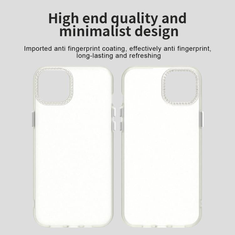 Candy Diamond Frosted PC Hybrid TPU Phone Case, For iPhone 15 Plus, For iPhone 14 Plus, For iPhone 14 Pro Max