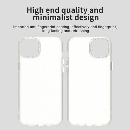 Candy Diamond Frosted PC Hybrid TPU Phone Case, For iPhone 15 Plus, For iPhone 14 Plus, For iPhone 14 Pro Max