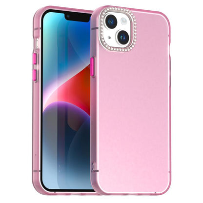 Candy Diamond Frosted PC Hybrid TPU Phone Case, For iPhone 15 Plus, For iPhone 14 Plus, For iPhone 14 Pro Max