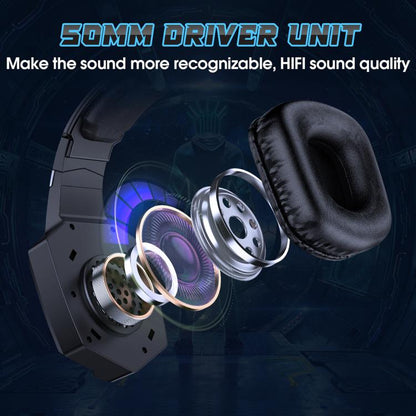 ONIKUMA GT806 Tri-mode Bluetooth 2.4G Wired E-sports Game Headset