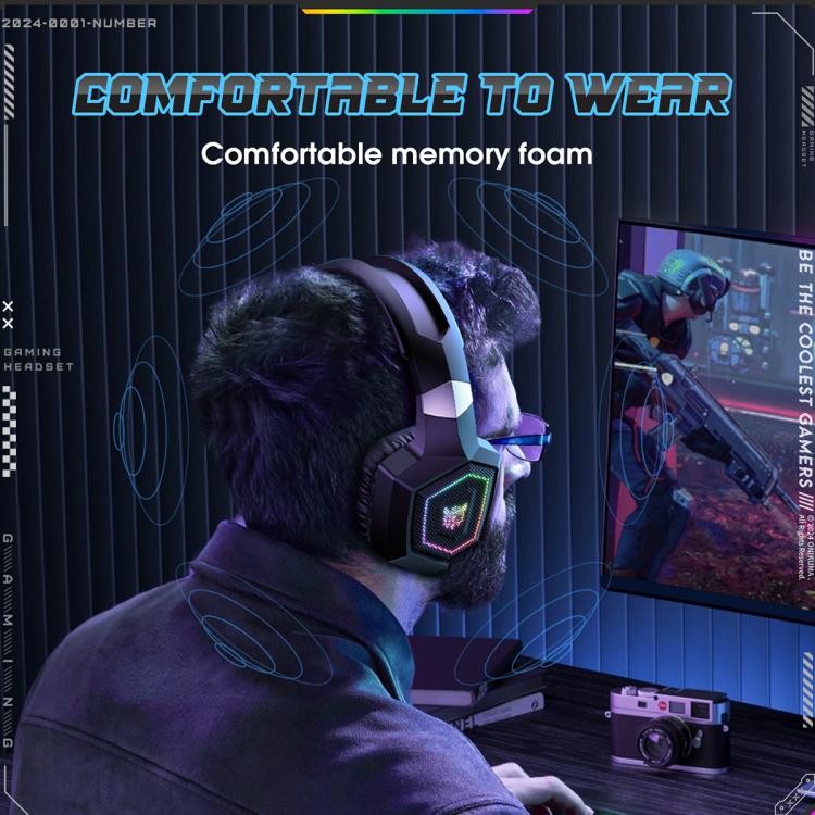 ONIKUMA GT806 Tri-mode Bluetooth 2.4G Wired E-sports Game Headset