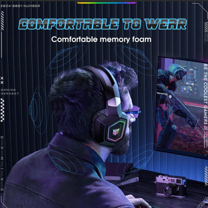 ONIKUMA GT806 Tri-mode Bluetooth 2.4G Wired E-sports Game Headset