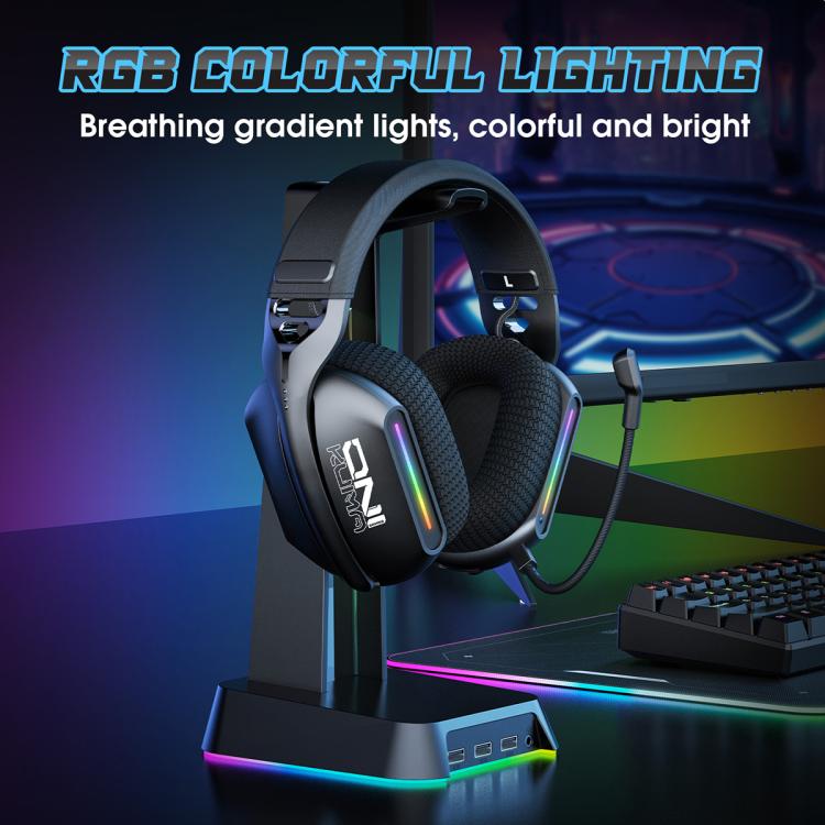 ONIKUMA GT808 Tri-mode Bluetooth 2.4G Wired E-sports Game Headset