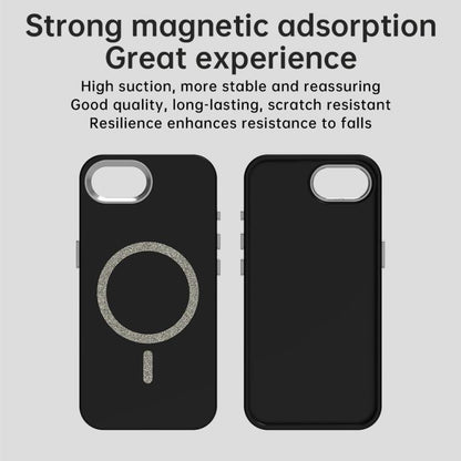 Glitter Series Magsafe PC Hybrid TPU Phone Case, For iPhone 16e, For iPhone 16 Pro Max, For iPhone 16 Pro, For iPhone 16 Plus, For iPhone 16, For iPhone 15 Pro Max