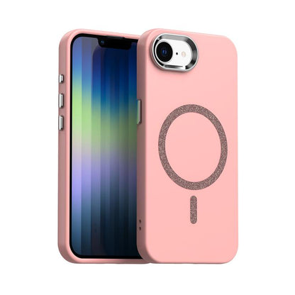 Glitter Series Magsafe PC Hybrid TPU Phone Case, For iPhone 16e, For iPhone 16 Pro Max, For iPhone 16 Pro, For iPhone 16 Plus, For iPhone 16, For iPhone 15 Pro Max