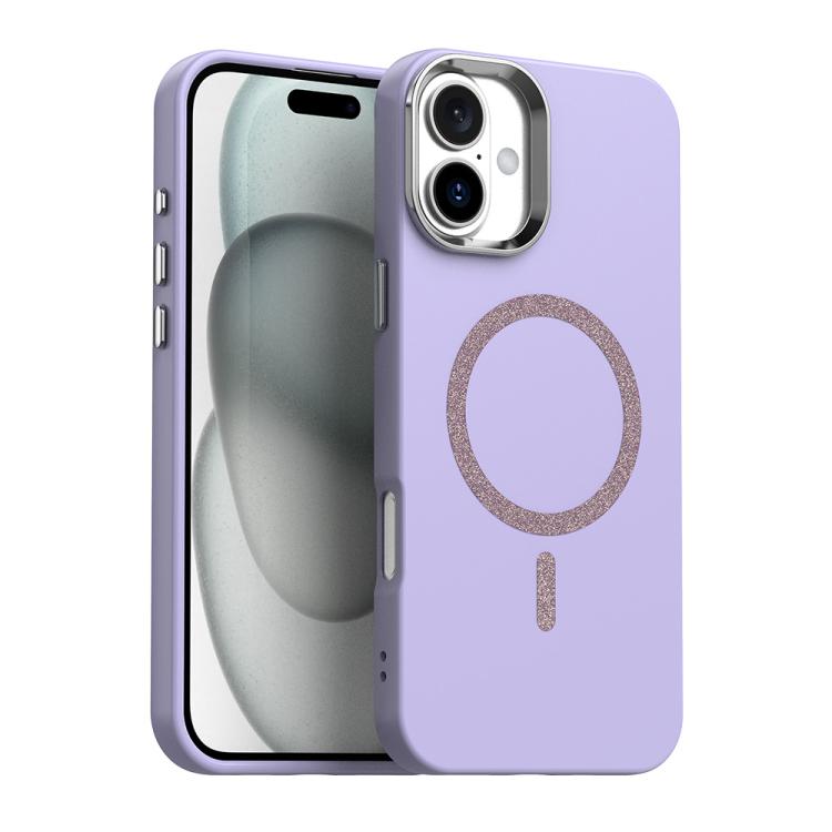Glitter Series Magsafe PC Hybrid TPU Phone Case, For iPhone 16e, For iPhone 16 Pro Max, For iPhone 16 Pro, For iPhone 16 Plus, For iPhone 16, For iPhone 15 Pro Max