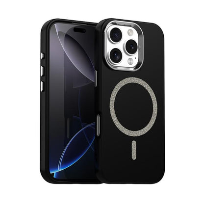 Glitter Series Magsafe PC Hybrid TPU Phone Case, For iPhone 16e, For iPhone 16 Pro Max, For iPhone 16 Pro, For iPhone 16 Plus, For iPhone 16, For iPhone 15 Pro Max