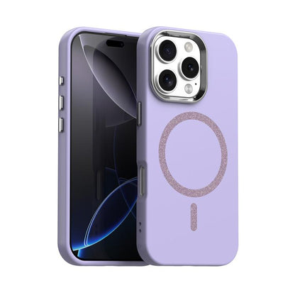 Glitter Series Magsafe PC Hybrid TPU Phone Case, For iPhone 16e, For iPhone 16 Pro Max, For iPhone 16 Pro, For iPhone 16 Plus, For iPhone 16, For iPhone 15 Pro Max