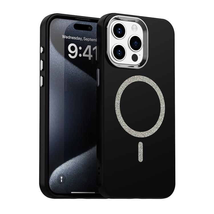 Glitter Series Magsafe PC Hybrid TPU Phone Case, For iPhone 15 Pro, For iPhone 15 Plus, For iPhone 15, For iPhone 14 Plus, For iPhone 14, For iPhone 14 Pro