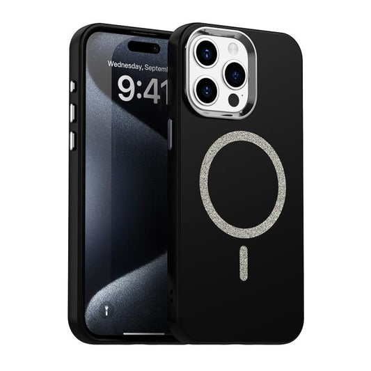 Glitter Series Magsafe PC Hybrid TPU Phone Case, For iPhone 15 Pro, For iPhone 15 Plus, For iPhone 15, For iPhone 14 Plus, For iPhone 14, For iPhone 14 Pro