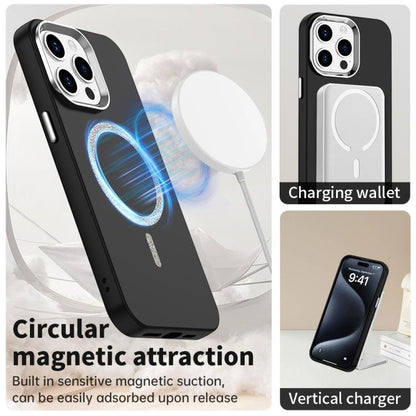 Glitter Series Magsafe PC Hybrid TPU Phone Case, For iPhone 15 Pro, For iPhone 15 Plus, For iPhone 15, For iPhone 14 Plus, For iPhone 14, For iPhone 14 Pro