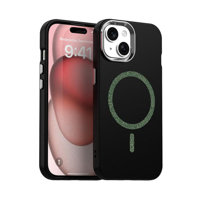 Glitter Series Magsafe PC Hybrid TPU Phone Case, For iPhone 15 Pro, For iPhone 15 Plus, For iPhone 15, For iPhone 14 Plus, For iPhone 14, For iPhone 14 Pro