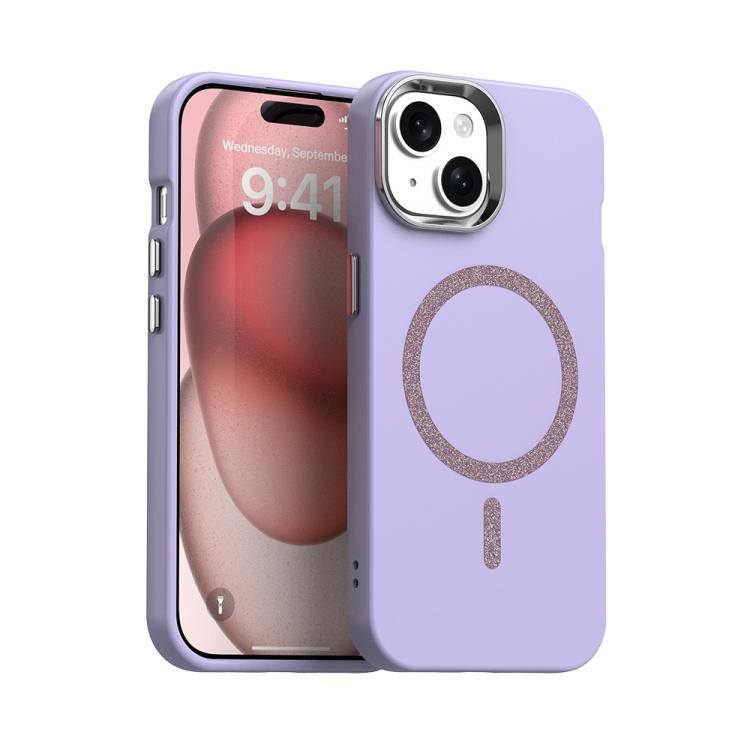 Glitter Series Magsafe PC Hybrid TPU Phone Case, For iPhone 15 Pro, For iPhone 15 Plus, For iPhone 15, For iPhone 14 Plus, For iPhone 14, For iPhone 14 Pro