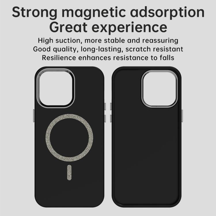 Glitter Series Magsafe PC Hybrid TPU Phone Case, For iPhone 14 Pro Max, For iPhone 13 Pro Max, For iPhone 13 Pro, For iPhone 13, For iPhone 12, For iPhone 12 Pro Max
