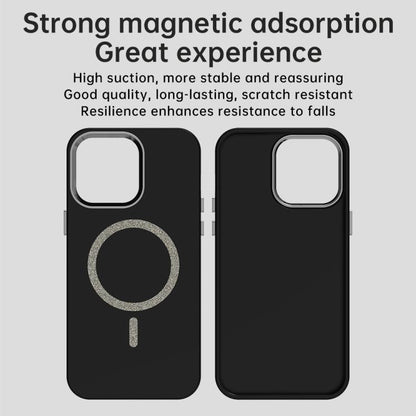 Glitter Series Magsafe PC Hybrid TPU Phone Case, For iPhone 14 Pro Max, For iPhone 13 Pro Max, For iPhone 13 Pro, For iPhone 13, For iPhone 12, For iPhone 12 Pro Max