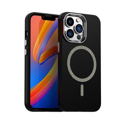 Glitter Series Magsafe PC Hybrid TPU Phone Case, For iPhone 14 Pro Max, For iPhone 13 Pro Max, For iPhone 13 Pro, For iPhone 13, For iPhone 12, For iPhone 12 Pro Max