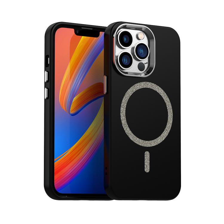 Glitter Series Magsafe PC Hybrid TPU Phone Case, For iPhone 14 Pro Max, For iPhone 13 Pro Max, For iPhone 13 Pro, For iPhone 13, For iPhone 12, For iPhone 12 Pro Max