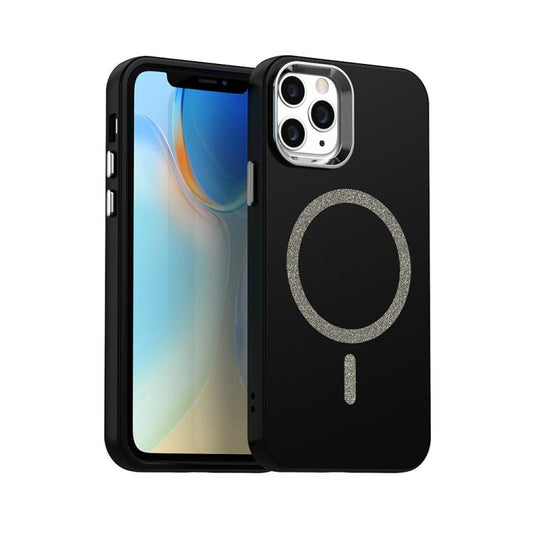 Glitter Series Magsafe PC Hybrid TPU Phone Case, For iPhone 12 Pro, For iPhone 11 Pro Max, For iPhone 11, For iPhone 11 Pro
