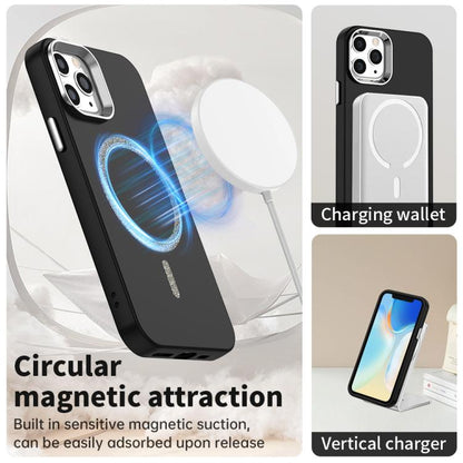 Glitter Series Magsafe PC Hybrid TPU Phone Case, For iPhone 12 Pro, For iPhone 11 Pro Max, For iPhone 11, For iPhone 11 Pro