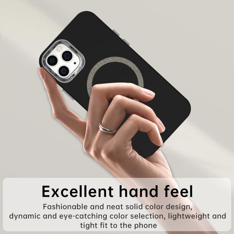 Glitter Series Magsafe PC Hybrid TPU Phone Case, For iPhone 12 Pro, For iPhone 11 Pro Max, For iPhone 11, For iPhone 11 Pro