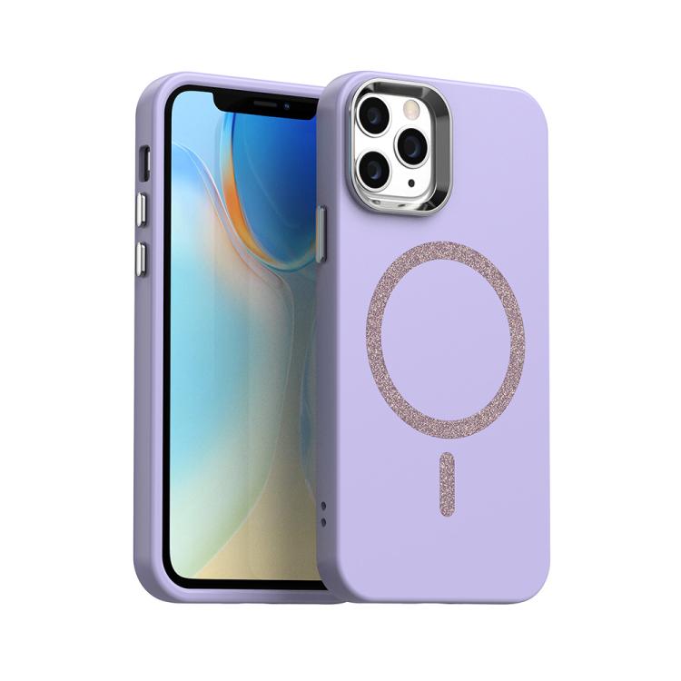 Glitter Series Magsafe PC Hybrid TPU Phone Case, For iPhone 12 Pro, For iPhone 11 Pro Max, For iPhone 11, For iPhone 11 Pro