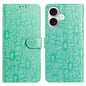 Daisy Embossed Leather Phone Case, For iPhone 16, For iPhone 15 Pro Max