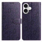 Daisy Embossed Leather Phone Case, For iPhone 16, For iPhone 15 Pro Max