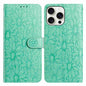 Daisy Embossed Leather Phone Case, For iPhone 16, For iPhone 15 Pro Max