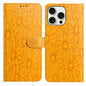Daisy Embossed Leather Phone Case, For iPhone 14, For iPhone 14 Pro