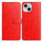 Daisy Embossed Leather Phone Case, For iPhone 14, For iPhone 14 Pro
