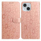 Daisy Embossed Leather Phone Case, For iPhone 13, For iPhone 12 / 12 Pro