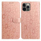 Daisy Embossed Leather Phone Case, For iPhone 13, For iPhone 12 / 12 Pro