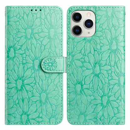 Daisy Embossed Leather Phone Case, For iPhone 12 Pro Max, For iPhone 11 Pro Max
