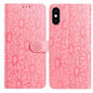 Daisy Embossed Leather Phone Case, For iPhone XS Max, For iPhone 8 Plus / 7 Plus