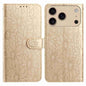 Daisy Embossed Leather Phone Case, For iPhone 17 Pro, For iPhone 17