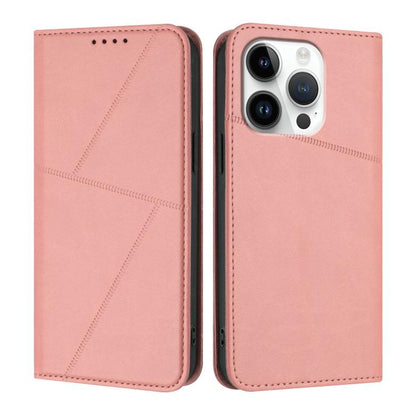 Strong Magnetic Frosted Flip Leather Phone Case, For iPhone 16 Pro, For iPhone 16 Plus, For iPhone 16