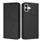 Strong Magnetic Frosted Flip Leather Phone Case, For iPhone 16 Pro, For iPhone 16 Plus, For iPhone 16