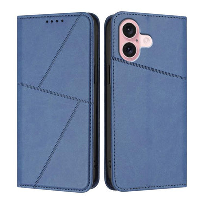 Strong Magnetic Frosted Flip Leather Phone Case, For iPhone 16 Pro, For iPhone 16 Plus, For iPhone 16