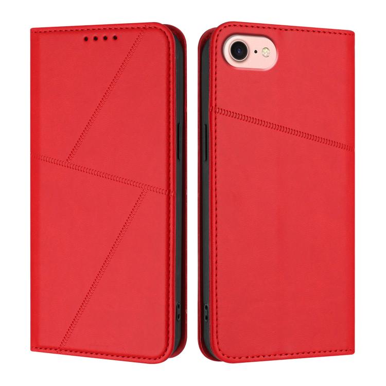 Strong Magnetic Frosted Flip Leather Phone Case, For iPhone 18 Pro / 17 Pro, For iPhone 18 Pro Max / 17 Pro Max, For iPhone 17e / 16e
