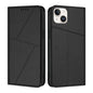 Strong Magnetic Frosted Flip Leather Phone Case, For iPhone 15 Pro Max, For iPhone 15 Pro, For iPhone 15 Plus